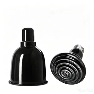 Ceramic Heat Lamp UVB Basking Light with Timer for Reptile Terrarium