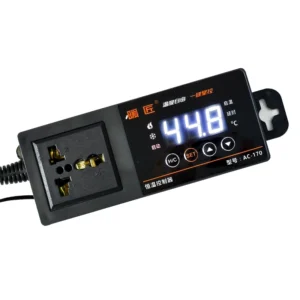 Digital Reptile Aquarium Thermostat with Probe Heating Cooling Temperature Controller for Pet Terrarium