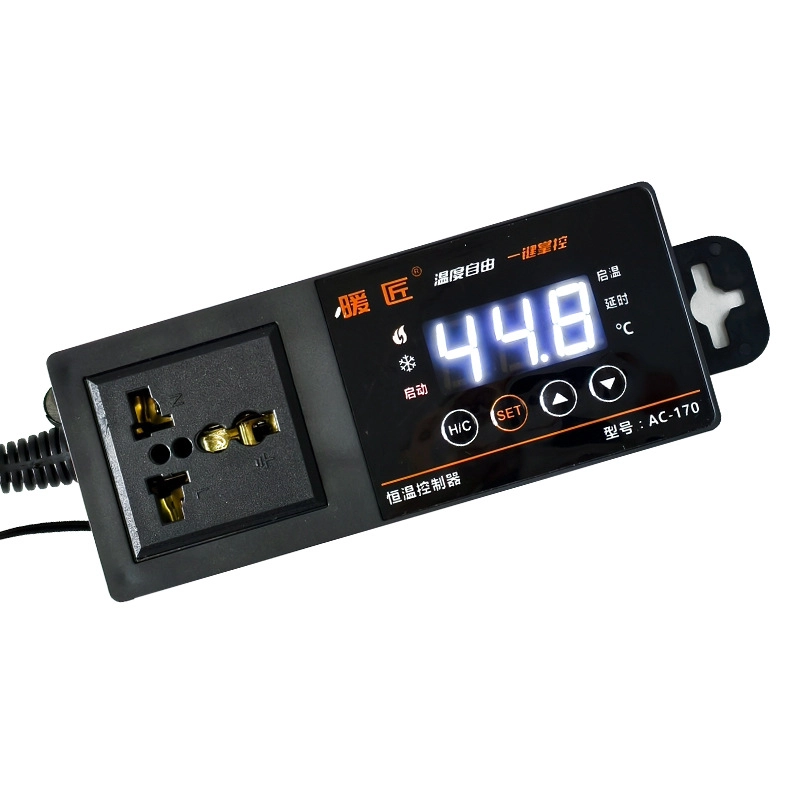 Digital Reptile Aquarium Thermostat with Probe Heating Cooling Temperature Controller for Pet Terrarium