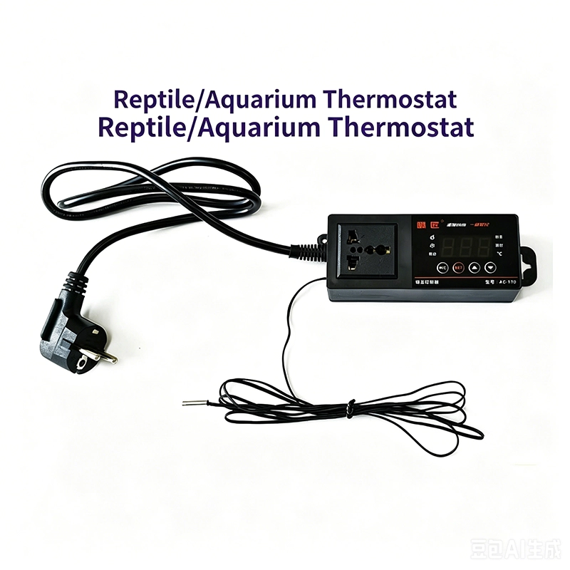 Digital Reptile Aquarium Thermostat with Probe Heating Cooling Temperature Controller for Pet Terrarium - 图片 4