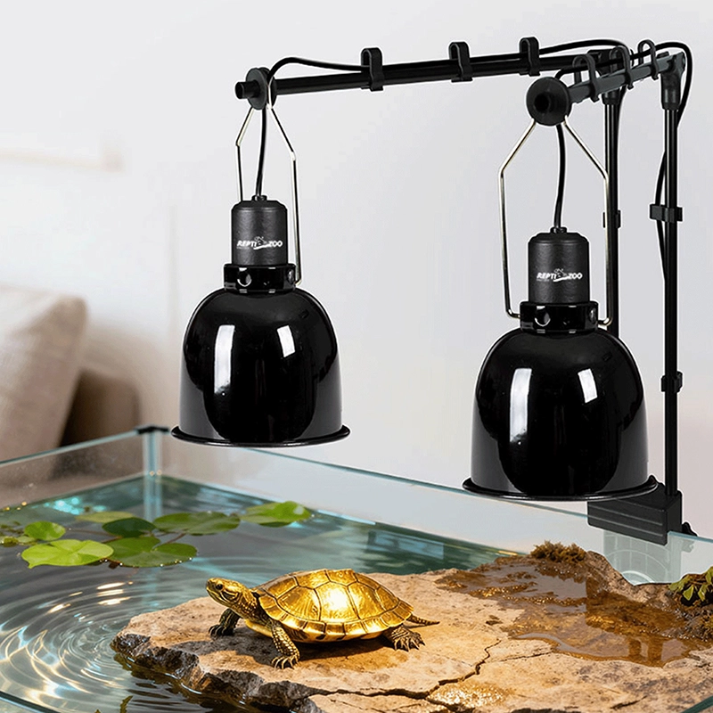 160W Reptile Basking Sun Lamp Boost Calcium Absorption for Reptile Habitat - 图片 3